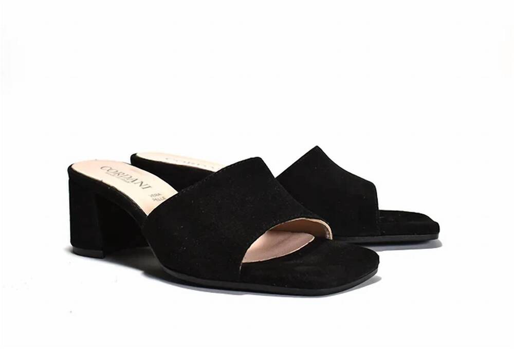 NEW CORDANI women's irene slide sandal in black